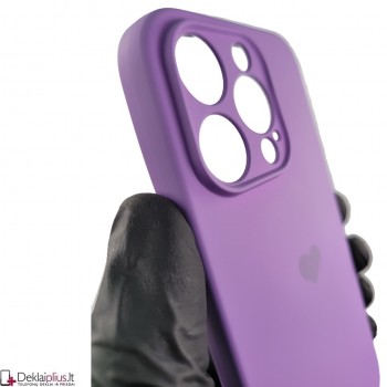 Švelnus silikoninis dėklas - violetinis (Apple Iphone 14 Pro) Švelnus silikoninis dėklas - violetinis (Apple Iphone 14 Pro)